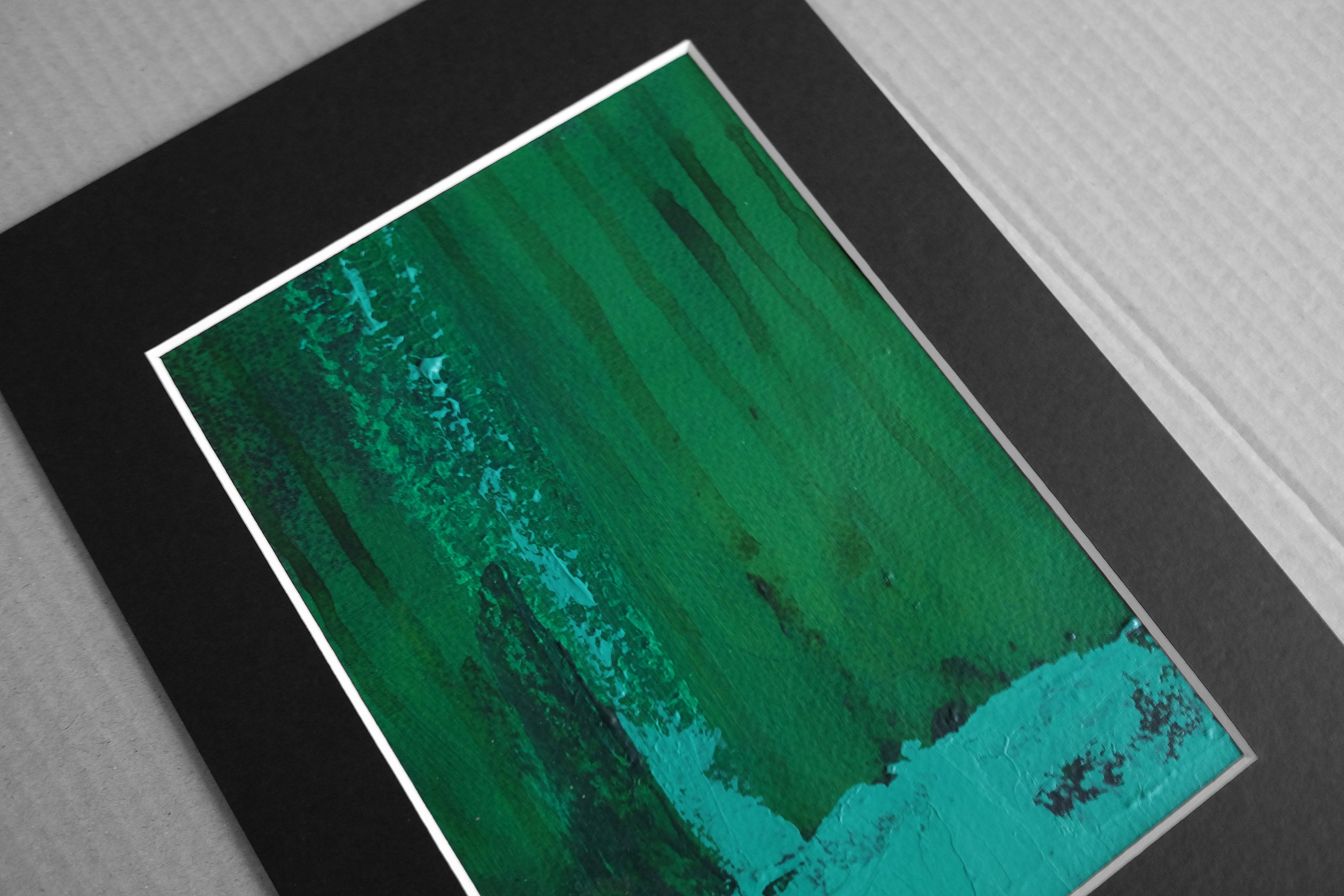 アクリル画　原画　「野花の咲くフィールド05」額縁付き　F4サイズ　風景画 アクリル画 原画 「野花の咲くフィールド05」額縁付き F4サイズ 風景画