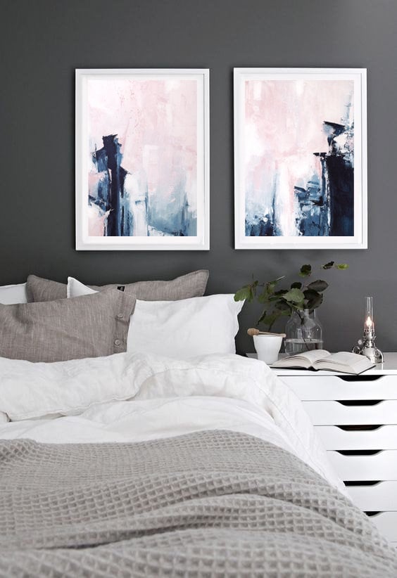 Bedroom Print Set PRINTABLE Wall Art Set of 2 Prints - Etsy UK