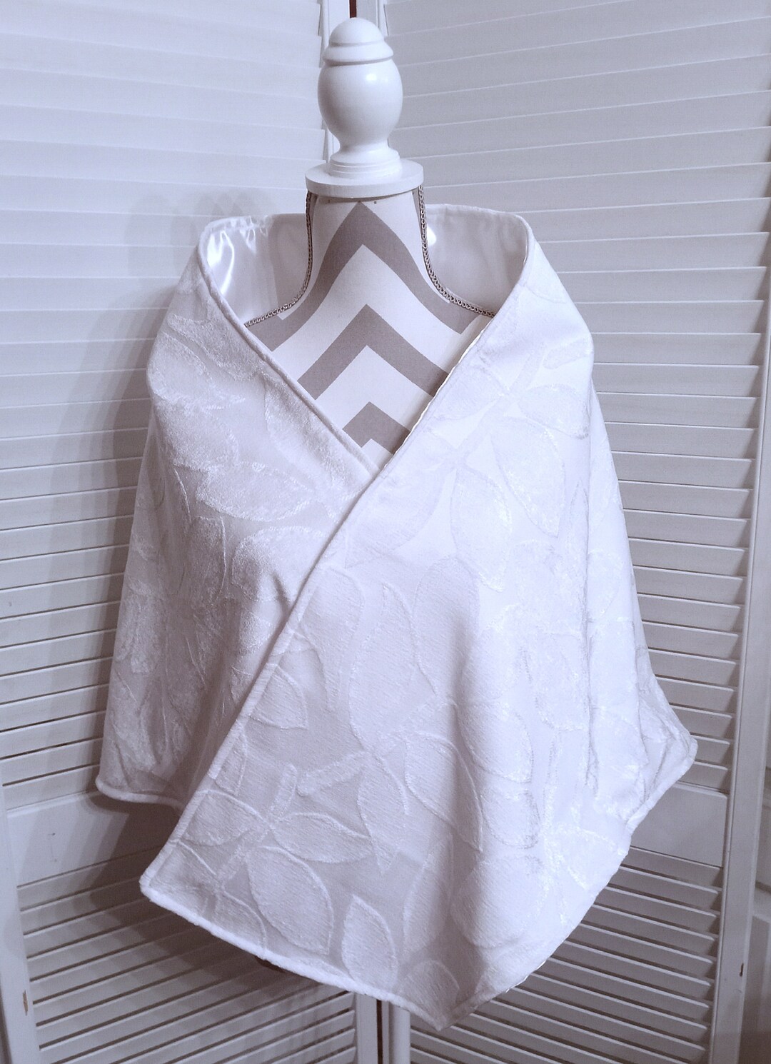chenille shawl wrap