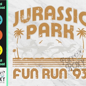 Jurassic Park Dinosaur PNG for Tees instant download | Digital File