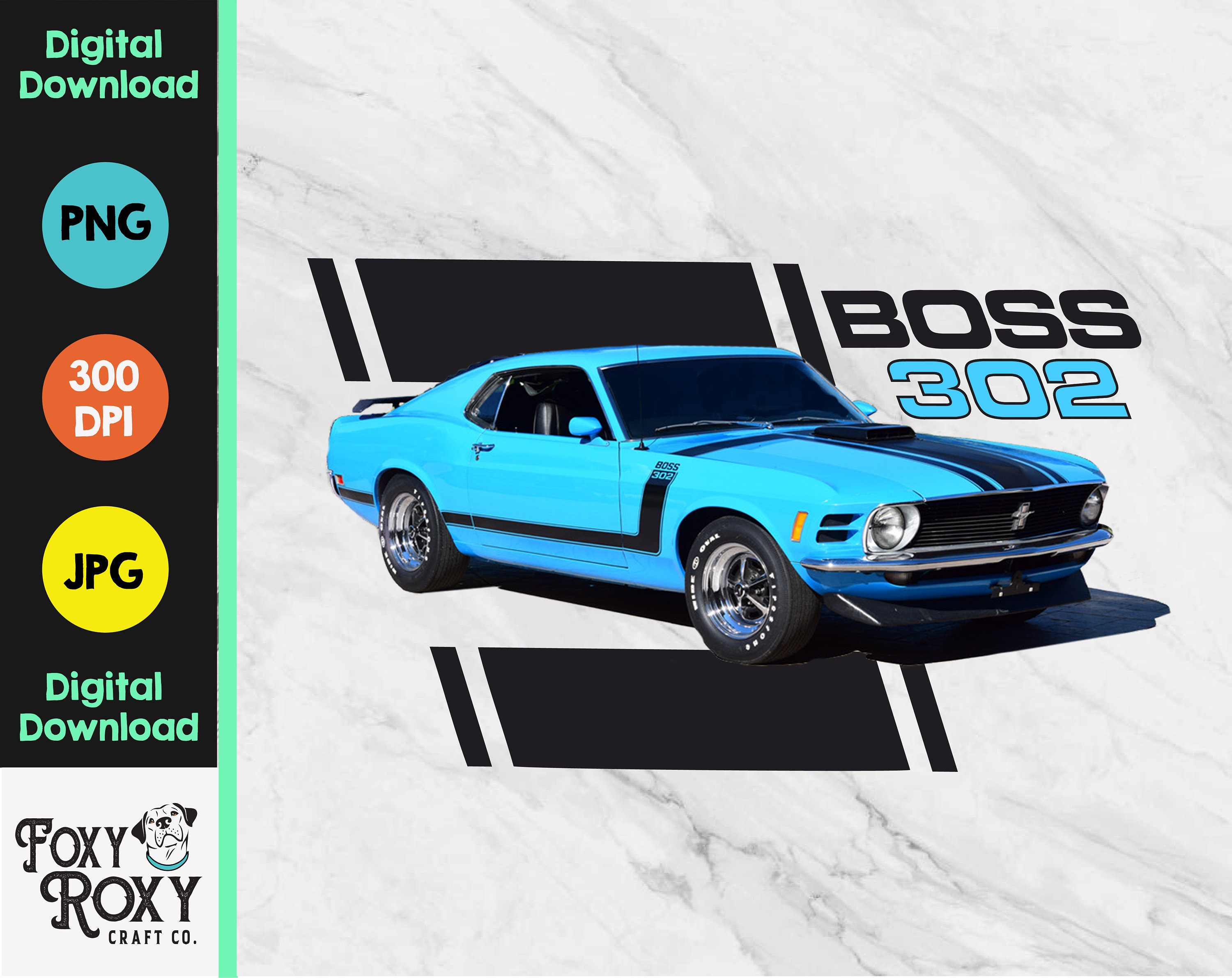 Boss 302 Grabber Blue
