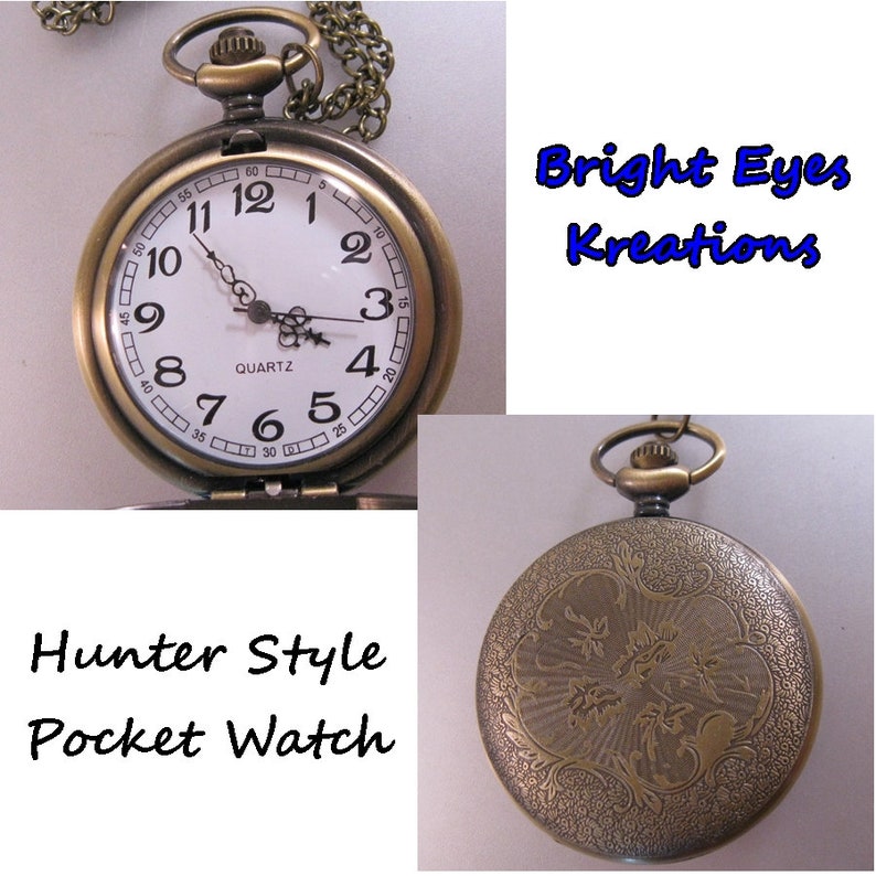 Fisherman Pocket Watch w/Your Personalized Photo w/Your Choice Etsy