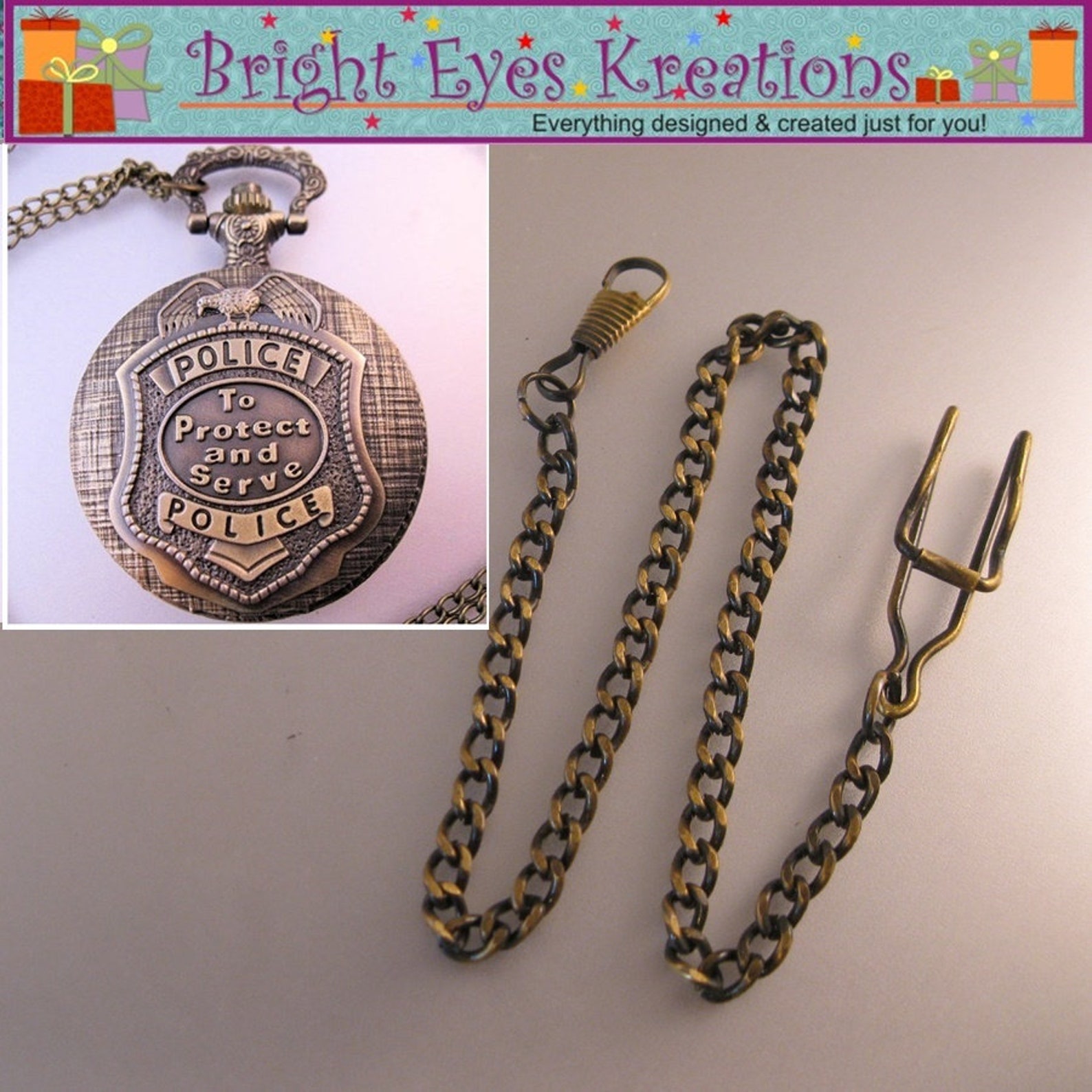 Uw eigen citaat politie politieagent Pocket Watch Etsy Uw eigen citaat politie politieagent Pocket Watch Etsy