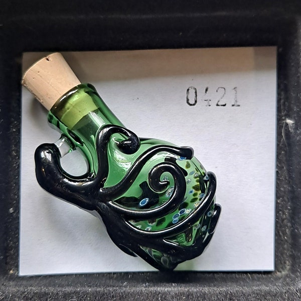 Octopus Potion Bottle Pendants