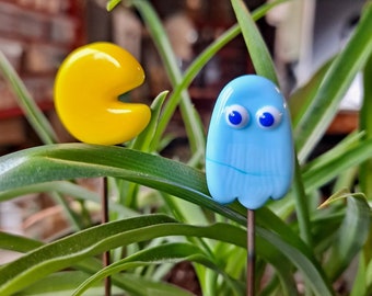 Glass Hungry Circle Man and Friends Plant Pals, House plant and Fairy Garden Decor