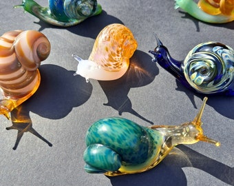 Snail Figurines, Ready to Ship