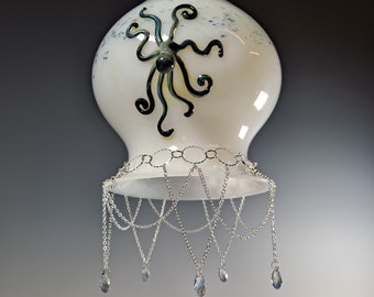 Lampada a sospensione Octopus in vetro