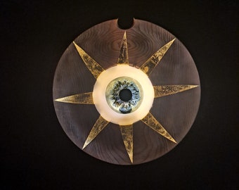 Eyeball Sunburst Lamp, Limited Edition