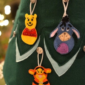 Winnie the Pooh Ornament Set PDF Pattern