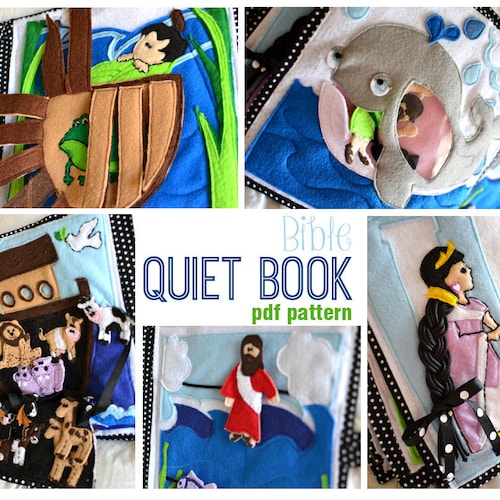Bible Quiet Book PDF Pattern - Etsy