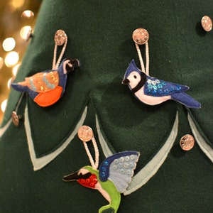 Vogelornament Set PDF-patroon