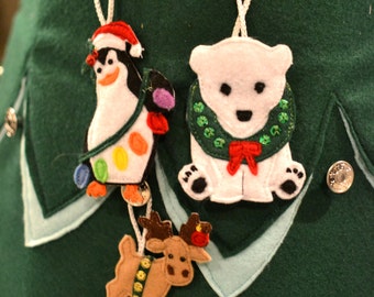 Arctic Ornament Set PDF Pattern