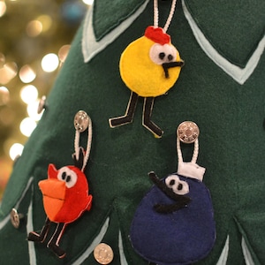 Peep Ornament Set PDF Pattern