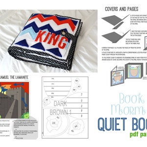 Book of Mormon Quiet Book PDF pattern image 2