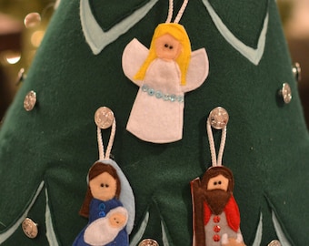 Nativity Ornament Set PDF Pattern