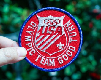 US Olympics Team USA Logo PVC Magnet on Backer Card US Olympics Team USA Logo PVC Magnet on Backer Card