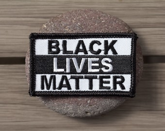 Black Lives Matter Patch BLM Protest March Jackets Backpacks Hats - Proceeds Donated!