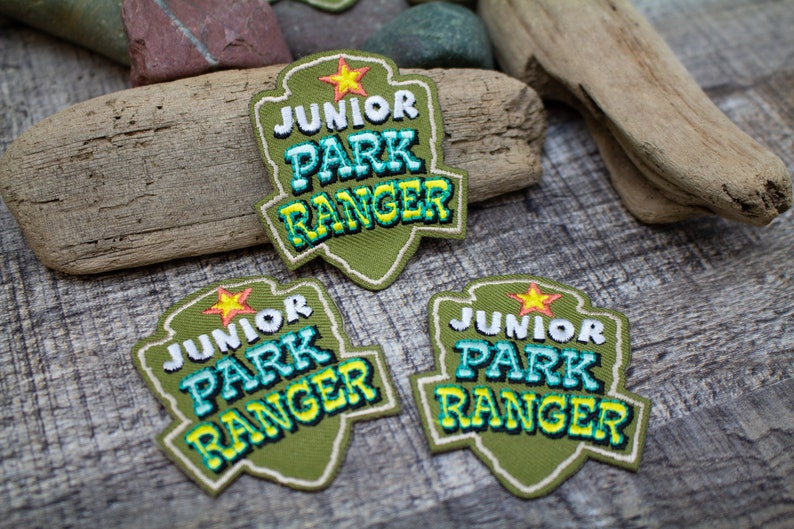Junior Park Ranger Patch, USA National Park Service | Embroidered Iron ...