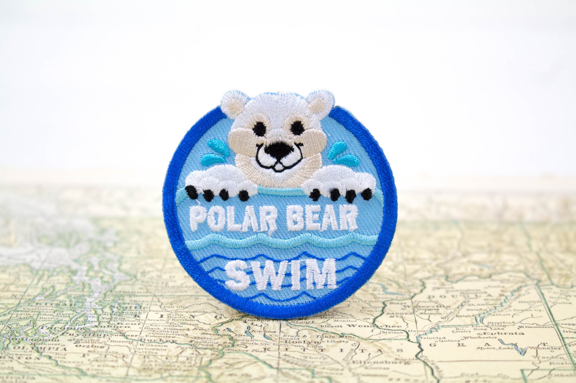 Jacket with polar bear hotsell logo