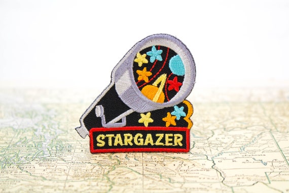 Stargazing Fun Patch, Scout Badge, Uniforms Jacke… - image 1