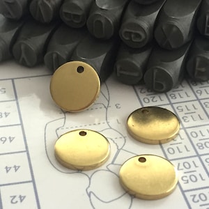 12 mm 15 Gauge (1.5mm) thickness 10 pcs stamping Round blank,tag,disc,findigs,sealing,pressing Raw Brass