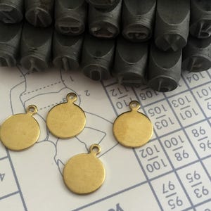 10 mm 20 Gauge (0.80 mm) thickness 30 pcs stamping Round blank,tag,disc,findigs,sealing,pressing Raw Brass