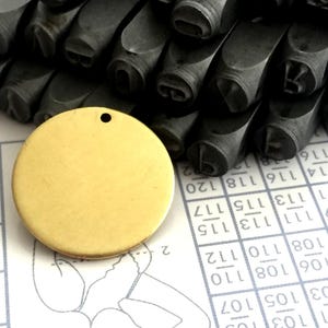 25 mm 15 Gauge (1.5mm) thickness 10 pcs stamping Round blank,tag,disc,findigs,sealing,pressing Raw Brass
