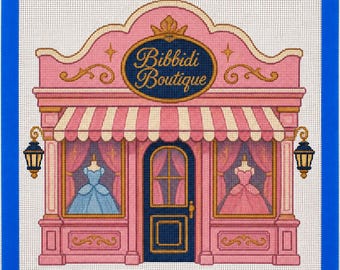Dress Up Boutique Printed Needlepoint Canvas