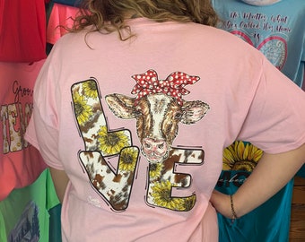Cow Love Tee