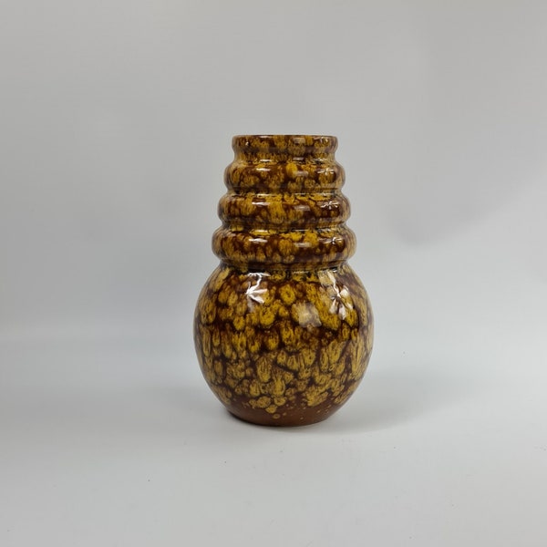 Vintage West German pottery vase by Scheurich 269-22