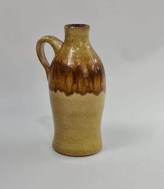Vintage East German Fat Lava Vase - Etsy