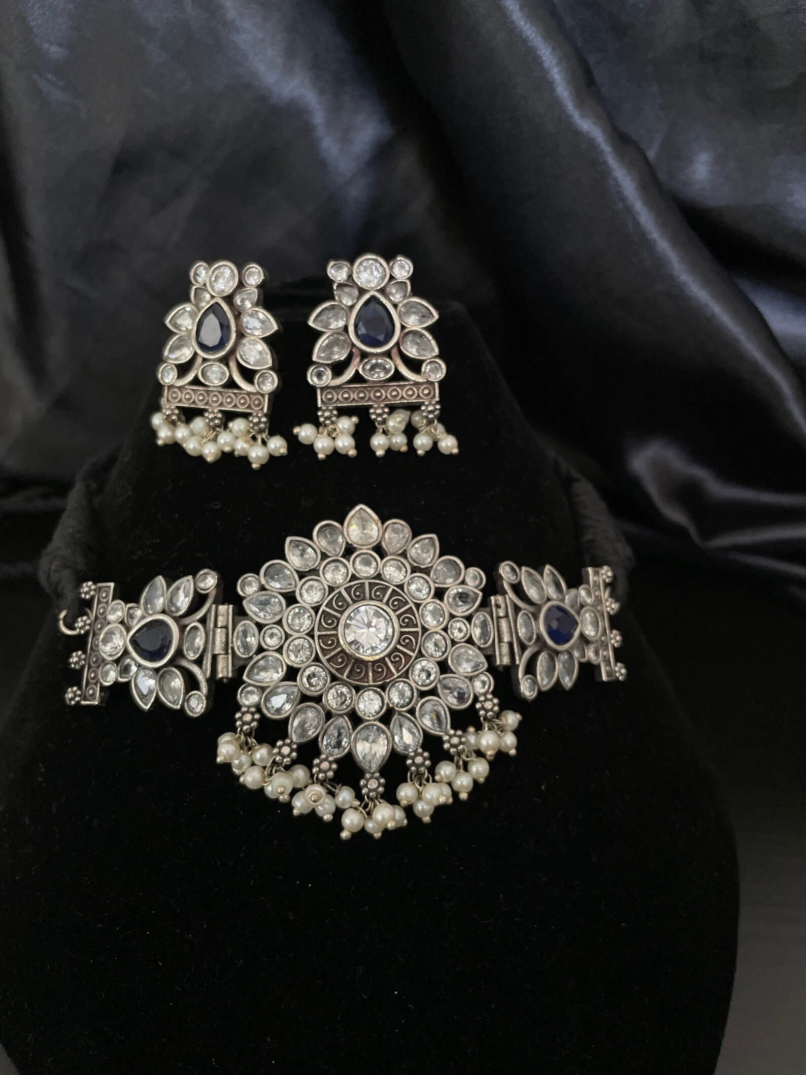 Silver Choker Set India German Silver Choker Set India Etsy