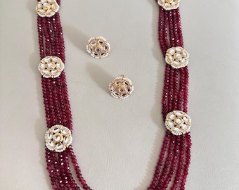 long kundan necklace and earrings,kundan haar,kundan necklace,India kundan jewelry,kundan jewelry,bridal kundan jewellery
