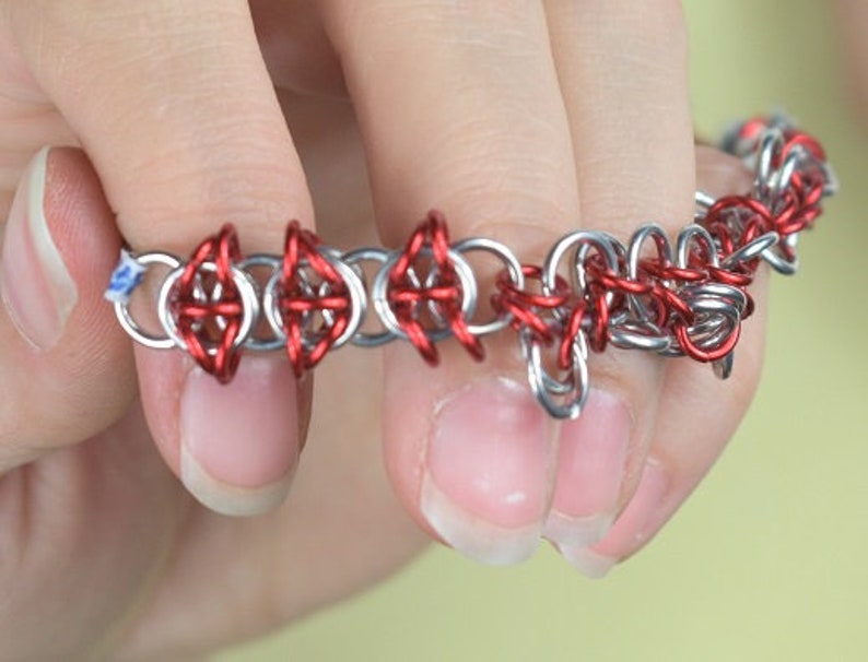 Celtic Visions Chainmail-handledning, instruktionsguide endast i PDF-format bild 8
