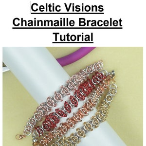 Celtic Visions Chainmail-handledning, instruktionsguide endast i PDF-format bild 1