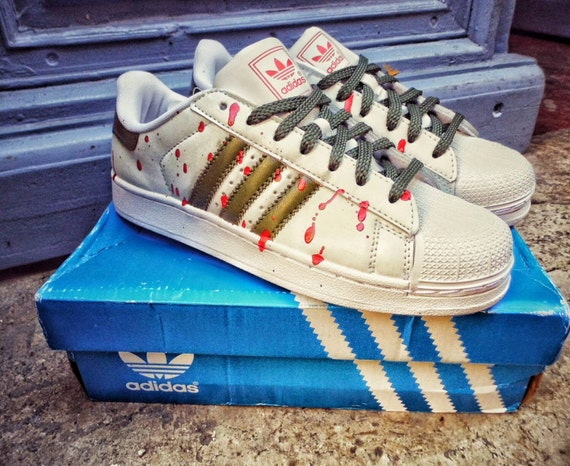 adidas superstar custom paint