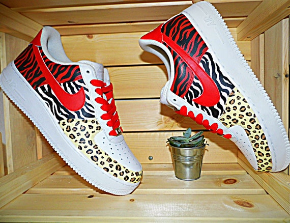 Nike Air Force 1 SAFARI CUSTOM | Etsy Nike Air Force 1 SAFARI CUSTOM | Etsy