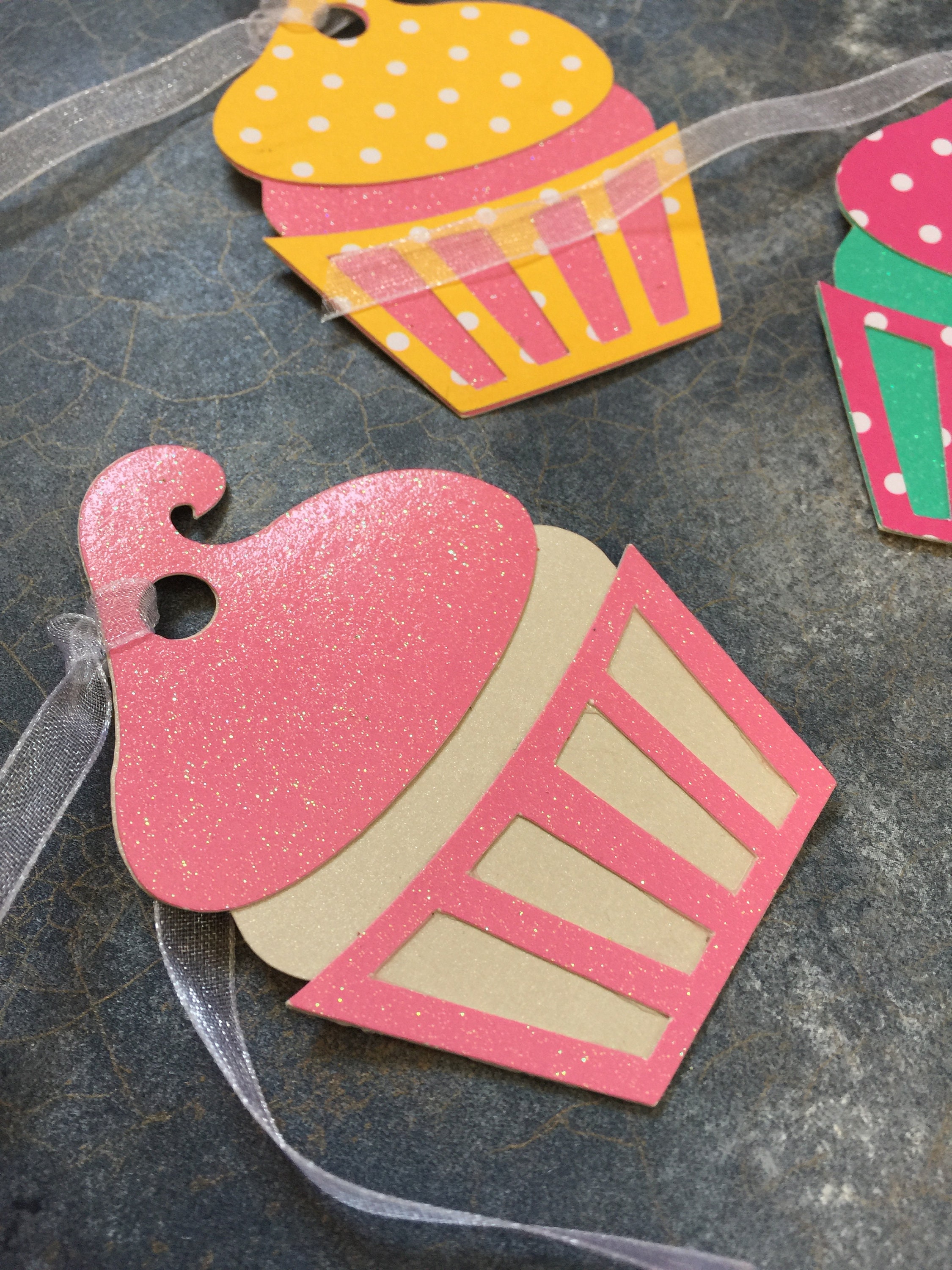 Cupcake gift tags cupcake theme party birthday cupcake | Etsy