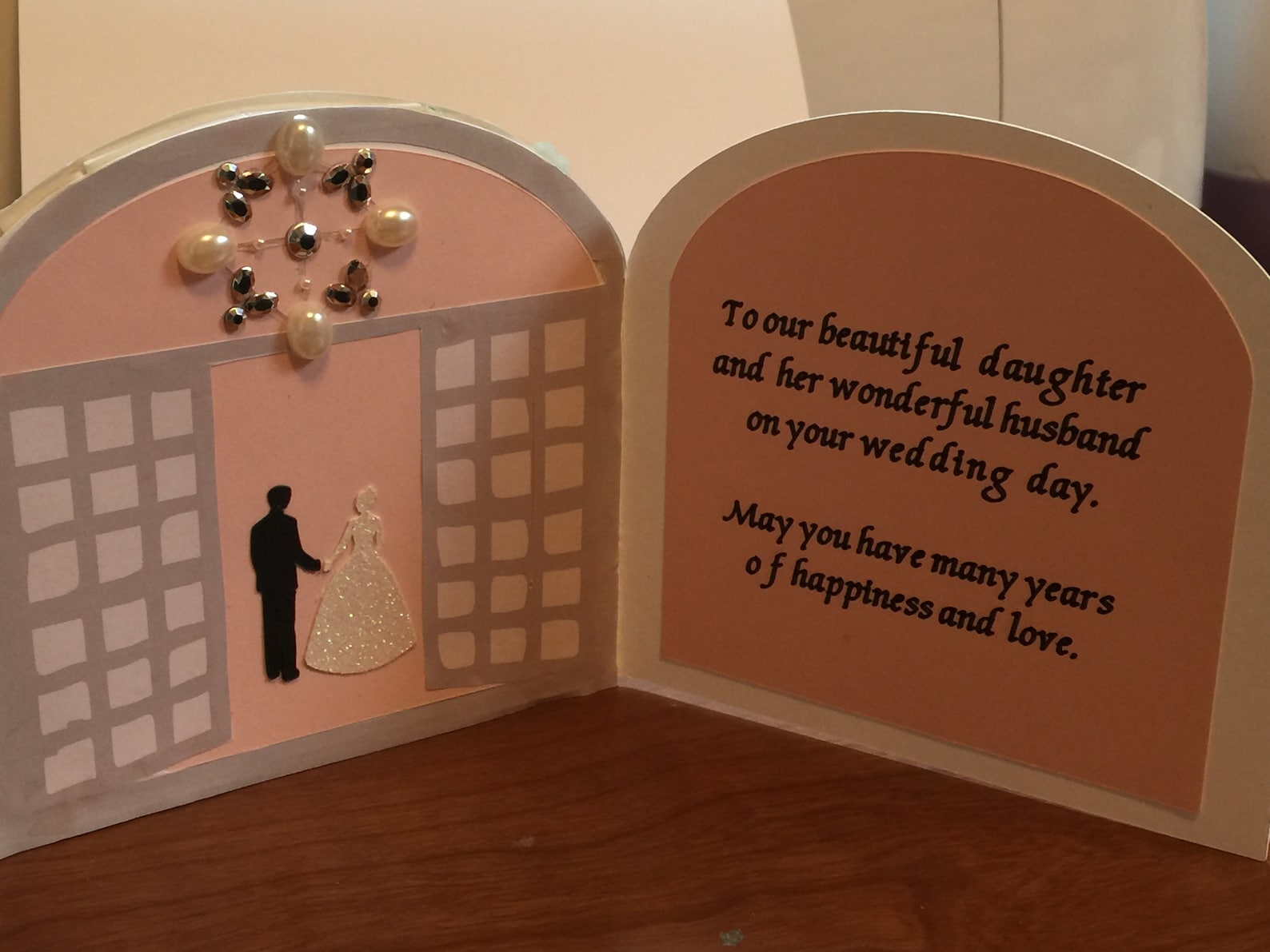 Wedding Card Daughter Wedding Card Son 3d Wedding Card | Etsy