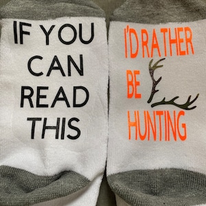Vatertags-Jagdsocken; Jäger Geschenke; Geschenke für Jäger; Geschenke für Ihn; Lustige Jagdsocken; Camouflage Jagdsocken; Geschenktausch für Ihn