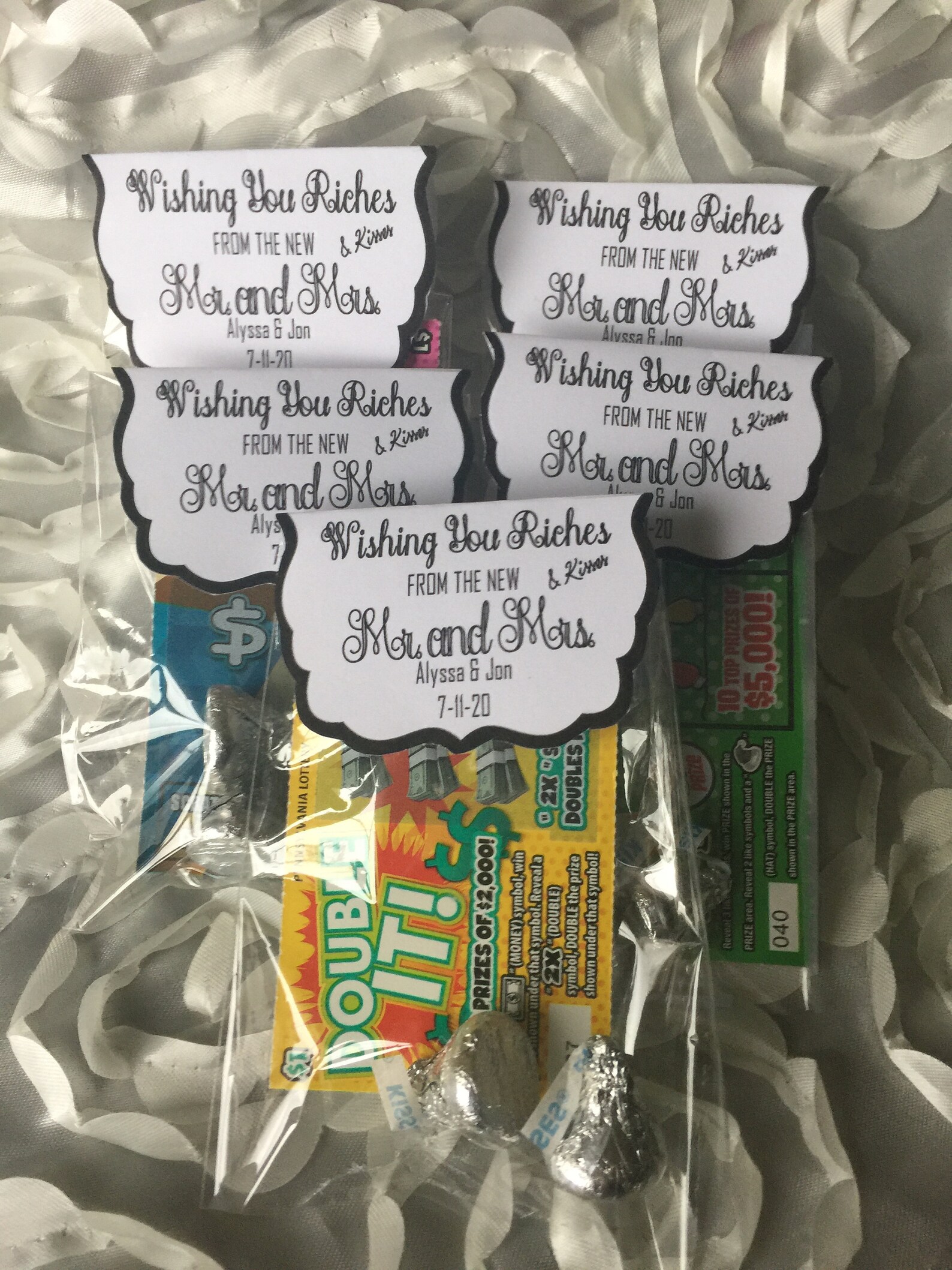 Lottery Ticket Wedding Favors Lottery Ticket Favors Etsy