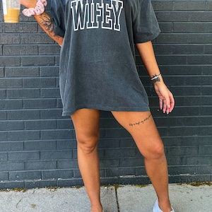 Comfort Colors Shirt, Wifey Shirt, Wife Shirt, Just Married Shirt, Honeymoon Shirt, Bride To Be Gift, Bridal Shower Gift, Bride Shirt, Tee
