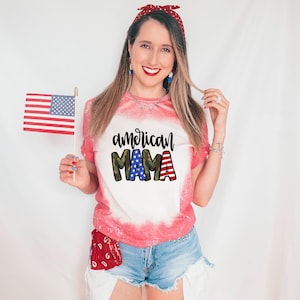 American mama shirt, All american mama, 4th of4th of July womens shirt, 4th of july mom shirt, 4th of July shirt women, 4th of July tee
