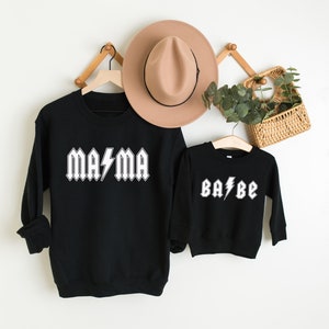 Mama and mini, mommy and me sweatshirt, mommy and me shirts, mommy snd me, matching sweatshirts, mommy and mini