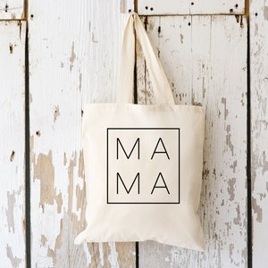 Mama tote bag, Mom bag, Funny Mama bag, Mommy Life bag, Motherhood Quote bag