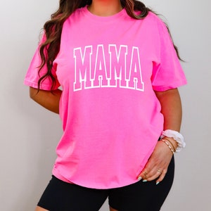 Comfort Colors Shirt, Mama Shirt, Mom Shirt, Gift For Mom, Mother&#39;s Day Shirt, Mother&#39;s Day Gift, Comfort Colors Mama, New Mom, Trendy Mom