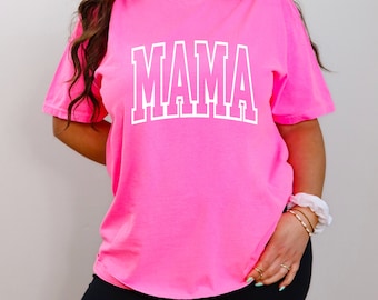 Comfort Colors Shirt, Mama Shirt, Mom Shirt, Gift For Mom, Mother's Day Shirt, Mother's Day Gift, Comfort Colors Mama, New Mom, Trendy Mom