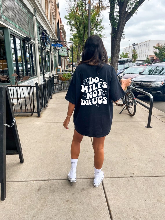 Do Milfs Not Drugs Tshirt, Red Ribbon Week Gift, Red Ribbon Awareness, Red Ribbon Gift, Motivational Tshirt, Awareness shirt