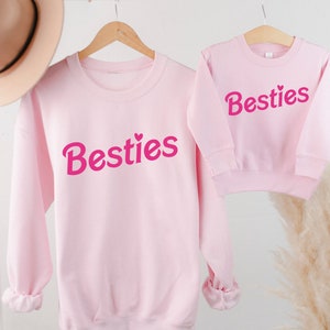 For Besties For Life Mommy & Me Matching Sweatshirts\ Family Matching Sweatshirts\ BFF\adult bffs