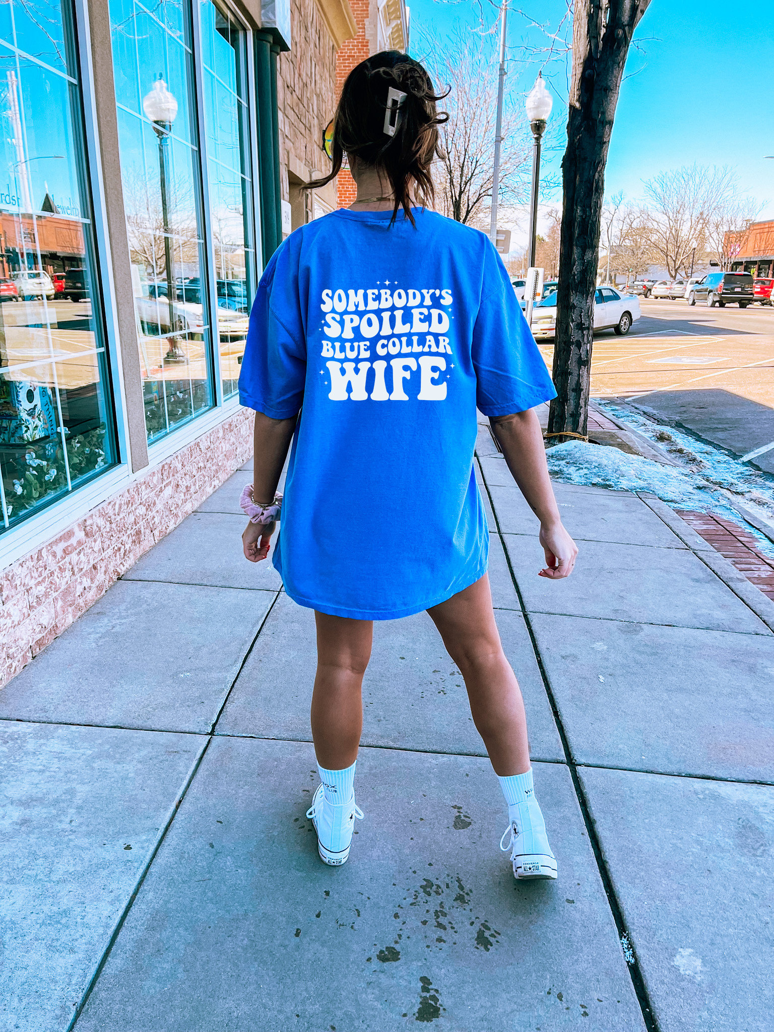 Blue Collar Wife Shirt, Blue Collar Wives Club Shirt, Wives Tee